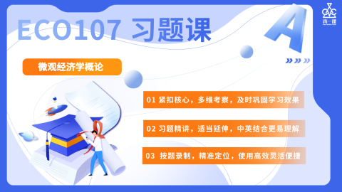 微观经济学导论习题课封面